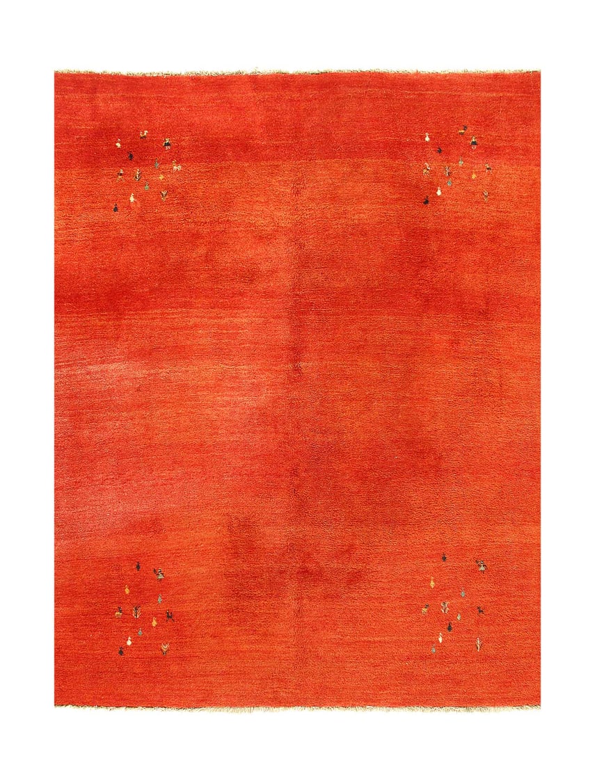 Persian Hand Knotted Gabbeh Design 8'9"X 10'4": Persian Hand Knotted Gabbeh Design 8'9"X 10'4" - NEW, Gabbeh, Hand-Knotted, Lamb's Wool, 300 -D11018- 862.This item is part of our fine auction collection which includes many fine home accessories inc