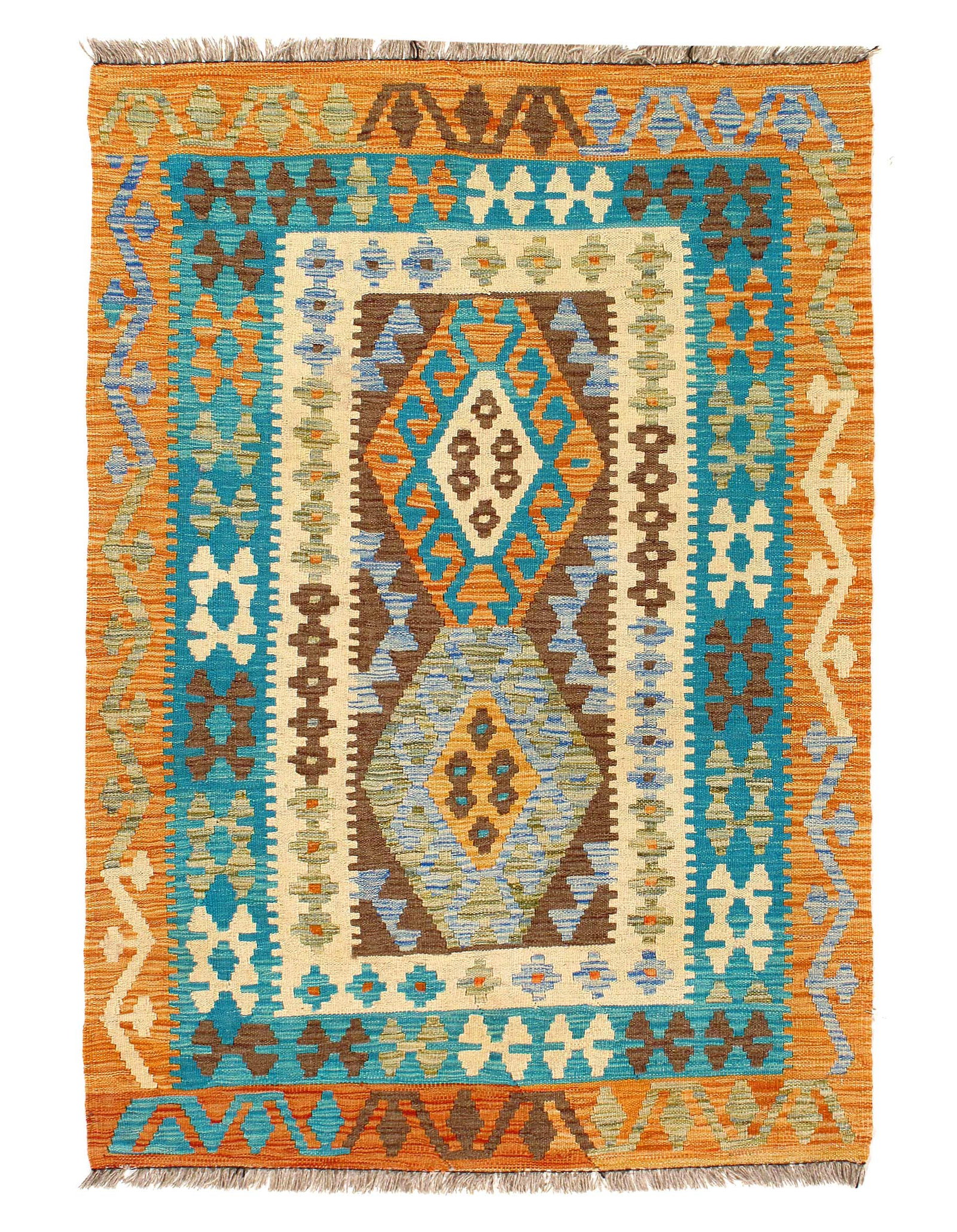 Flat weave kilim 3'6" X 4'11": Flat weave kilim 3'6" X 4'11" - New, Flat Weave, Flatweave, Flat Weave, 300 -D09901- 862.This item is part of our fine auction collection which includes many fine home accessories including antique ru