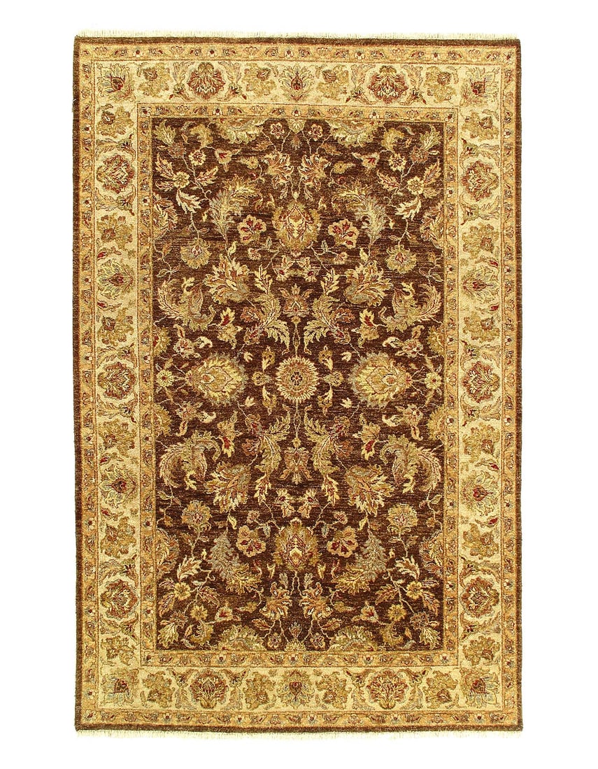 Fine Hand Knotted Agra rug 6' X 9': Fine Hand Knotted Agra rug 6' X 9' - New, Agra, Hand-Knotted, Lamb's Wool, 300 -32247- 862.This item is part of our fine auction collection which includes many fine home accessories including antique 