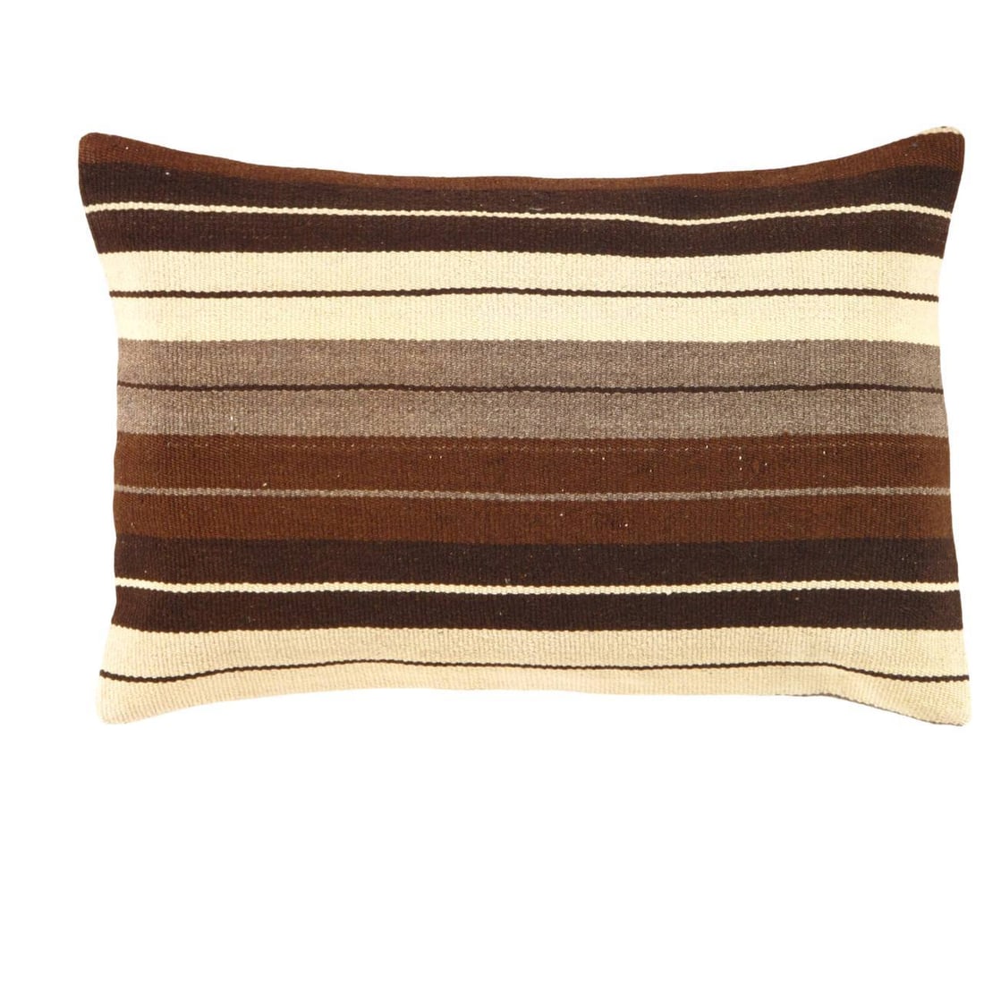 Decorative Turkish Kilim Pillow 16'' X 24'': Decorative Turkish Kilim Pillow 16'' X 24'' - kilim, turkish, Hand-made, wool, 300 -k 197- 862.This item is part of our fine auction collection which includes many fine home accessories including anti
