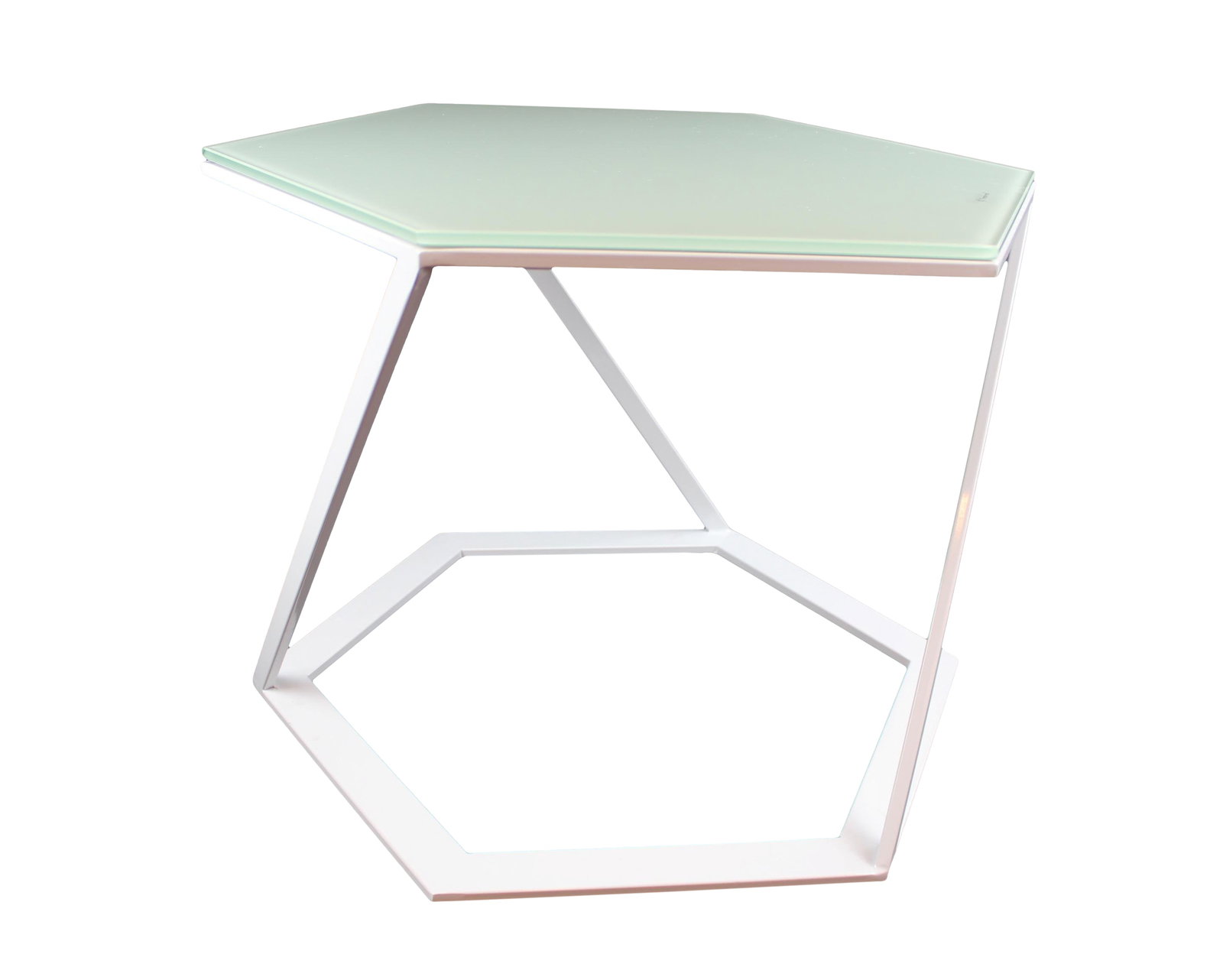 Charlotte Side Table 23" X 23" X 16.9": Charlotte Side Table - New, Modern, N/A, Stainess Steel frame,Tempered glass, 300 -PF0006- 862.This item is part of our fine auction collection which includes many fine home accessories including anti