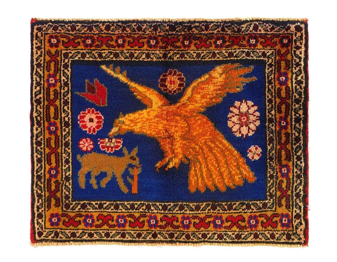 Antique Turkish Oushak Rug 2'6"X 2'8': Antique Turkish Oushak Rug 2'6"X 2'8' - CIRCA 1940, Oushak, Hand-Knotted, Lamb's Wool, 300 -D15437- 862.This item is part of our fine auction collection which includes many fine home accessories inclu