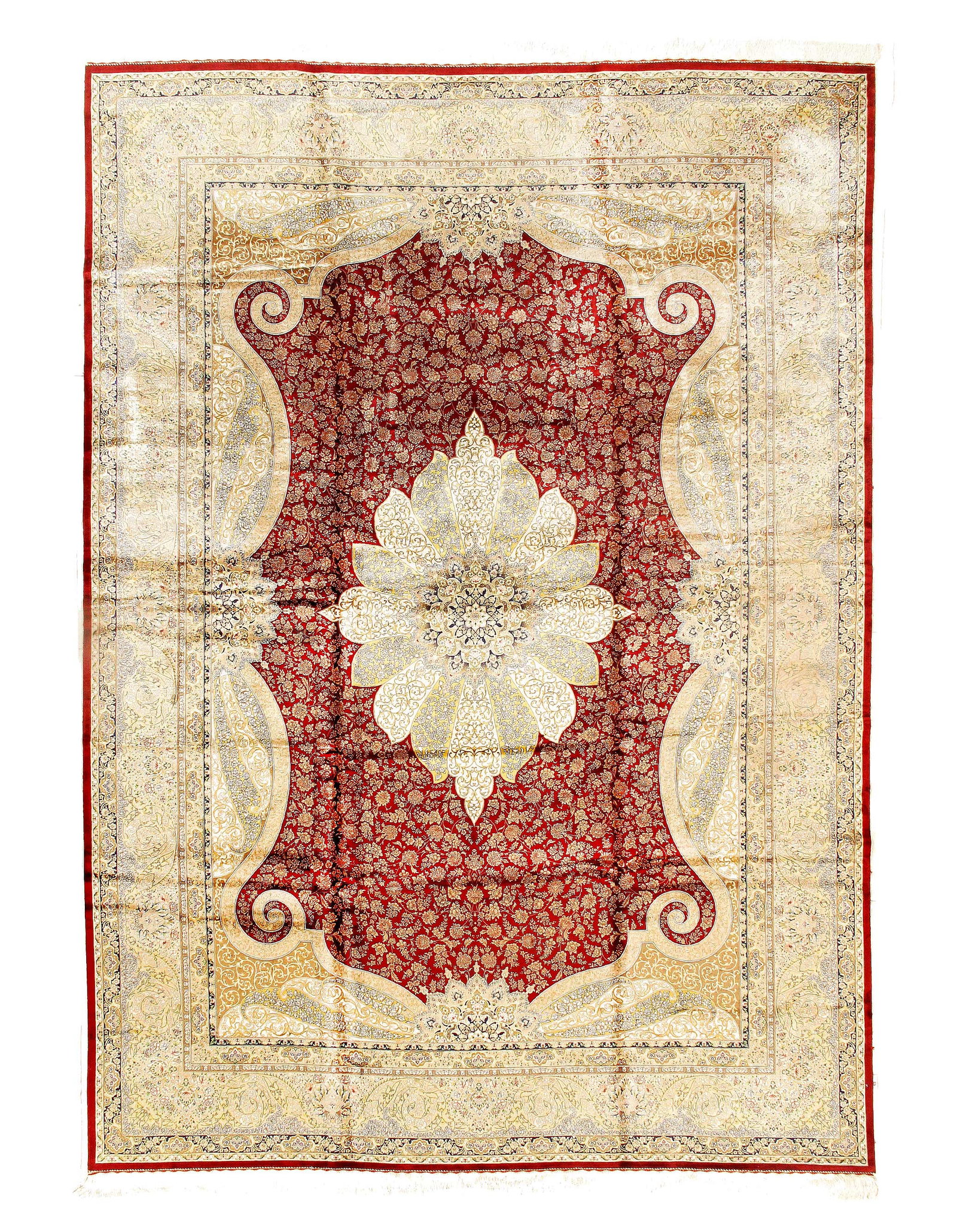 Persian Tabriz Design Rug 8'2"X 11'6' (1 of 7)