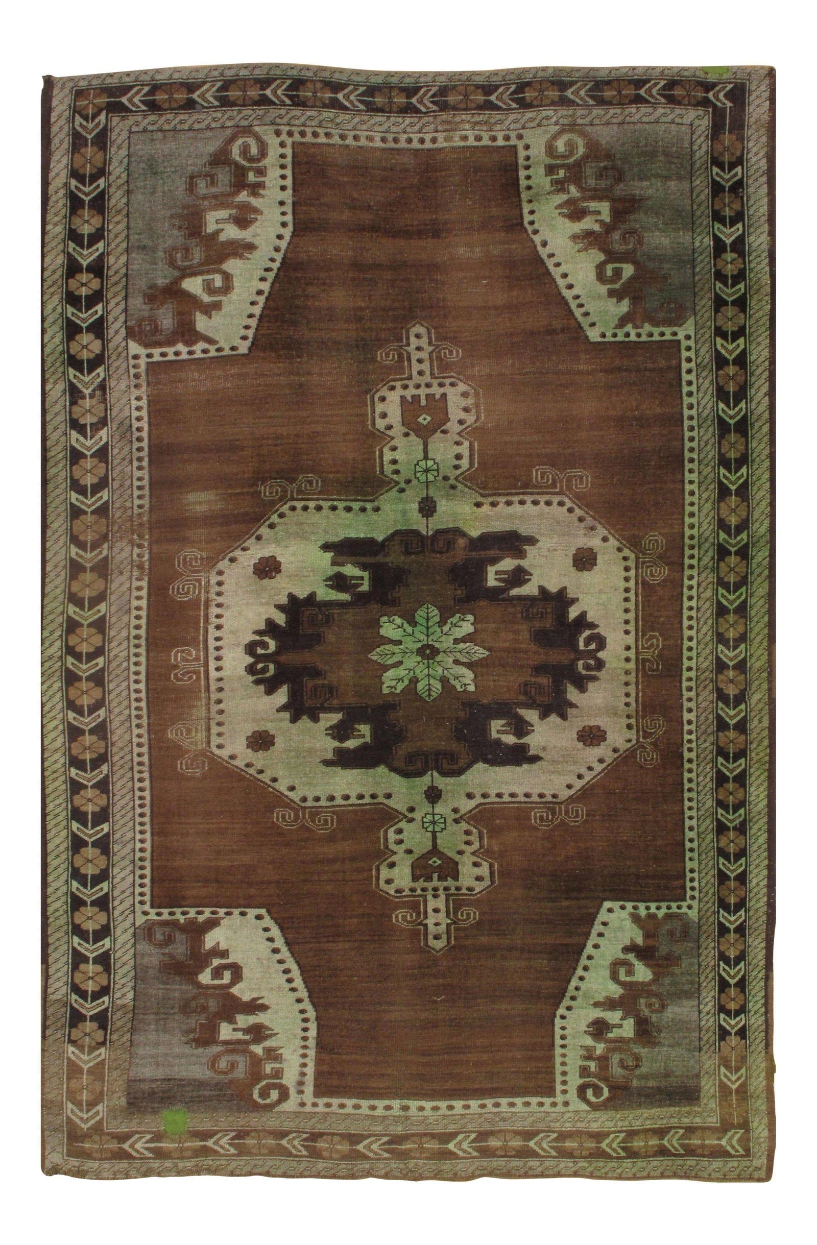 Turkish Oushak 7'X11': Turkish Oushak 7'X11' - Circa 1950, Traditional, Hand-Knotted, Wool, 300 -D08078- 862.This item is part of our fine auction collection which includes many fine home accessories including antique rugs,