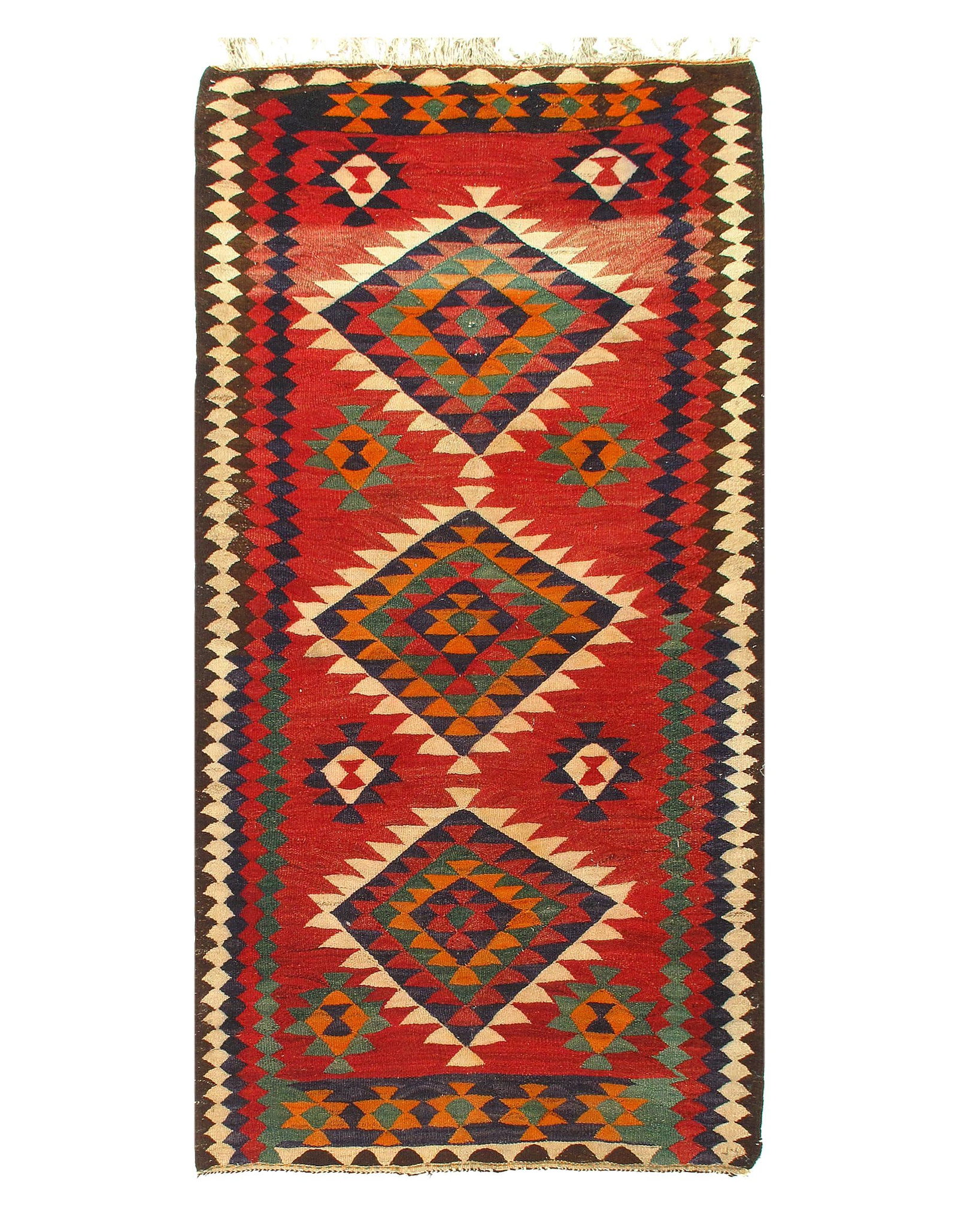 Multi Color Persian Kilim - 4'4" x 8'6" (1 of 3)