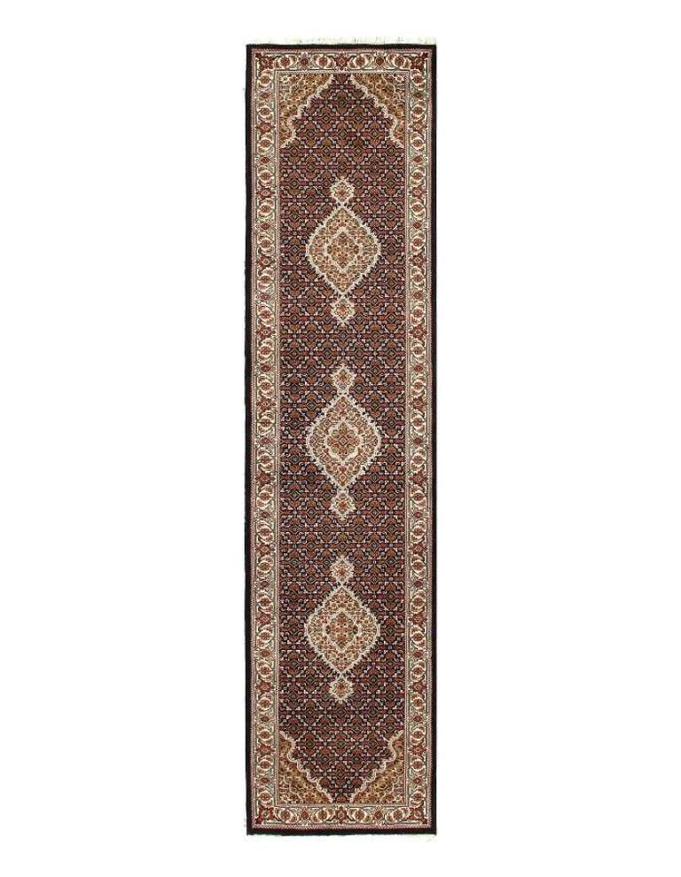 Fine Tabriz Runner Sill Wool 2'8"X12': Fine Tabriz Runner Sill Wool 2'8"X12' - NEW, Tabriz, Hand-Knotted, Wool & Silk, 300 -D12572- 862.This item is part of our fine auction collection which includes many fine home accessories including an