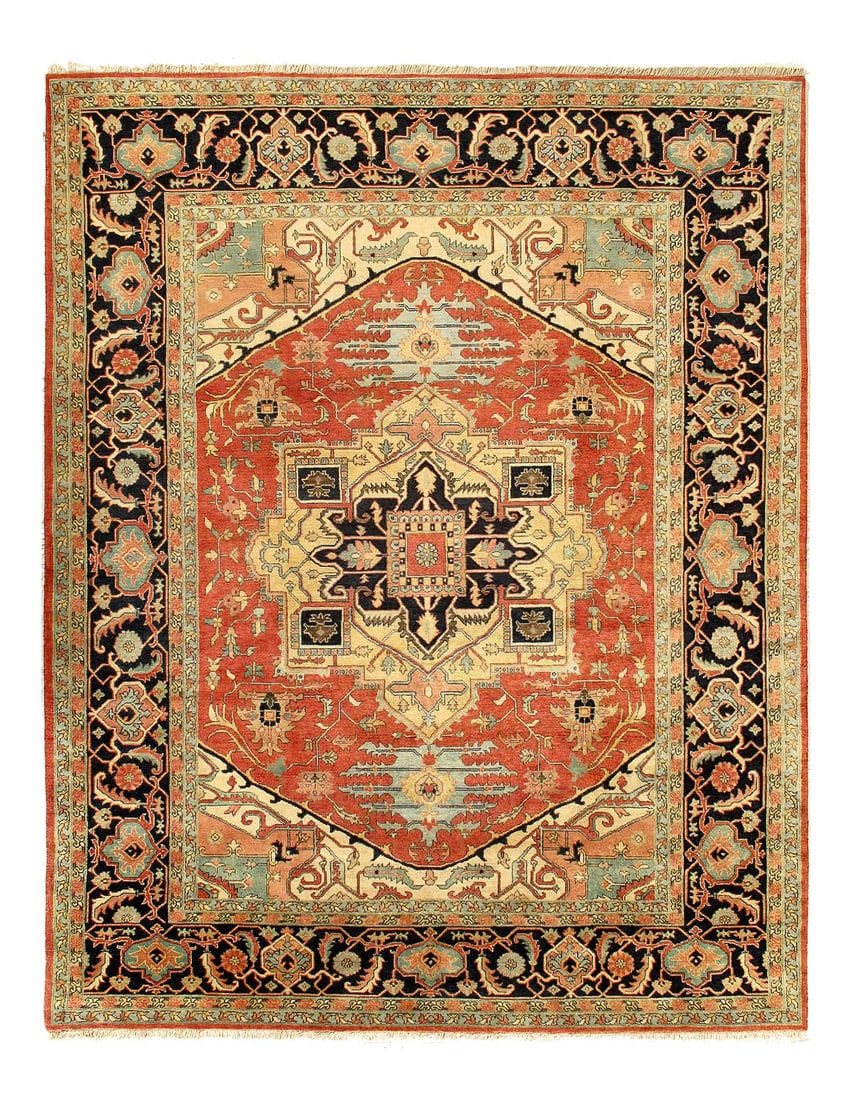Fine Hand knotted Persian Serapi design rug 7'11'' X 10'1'' (1 of 7)