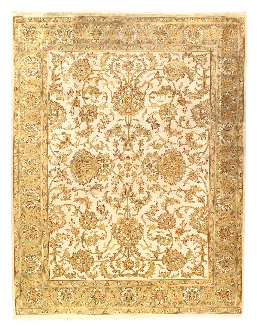 Beige Color fine Hand knotted Tabriz 9'2"X 12;2": Beige Color fine Hand knotted Tabriz 9'2"X 12;2" - NEW, Tabriz, Hand-Knotted, Lamb's Wool, 300 -29924- 862.This item is part of our fine auction collection which includes many fine home accessories in