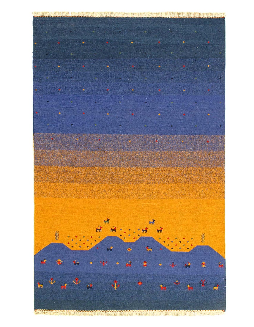Flat Weave hand Knotted Sumak 6' X 8'11'': Flat Weave hand Knotted Sumak 6' X 8'11'' - New, Sumak, Hand-Knotted, Flat Weave, 300 -22355- 862.This item is part of our fine auction collection which includes many fine home accessories including a