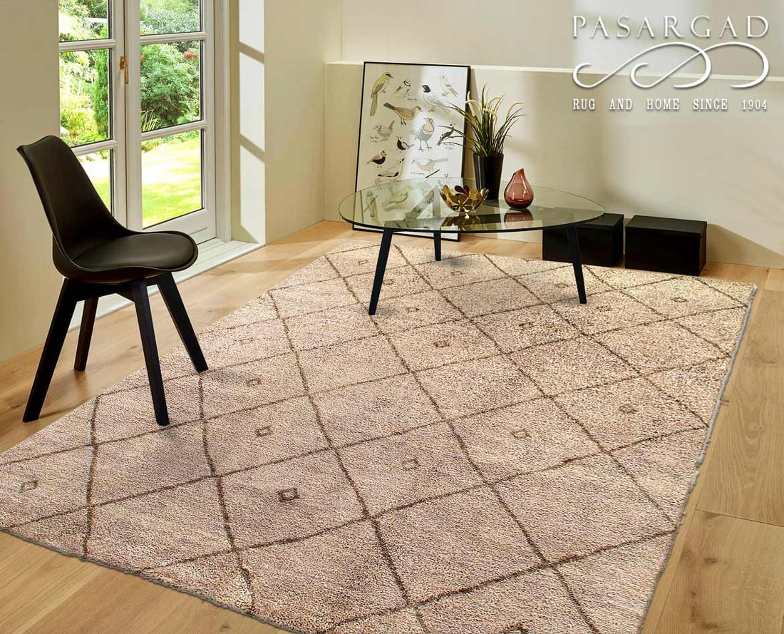 Gray Moroccon 6' X 9' - 4