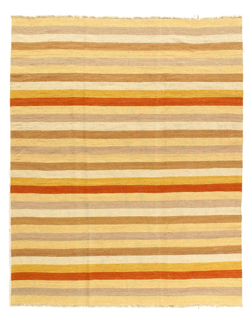 Modern Flat Weave 6'8"X8': Modern Flat Weave 6'8"X8' - NEW, Modern, Hand-Woven, Lamb's Wool, 300 -D05064- 862.This item is part of our fine auction collection which includes many fine home accessories including antique rugs, vi