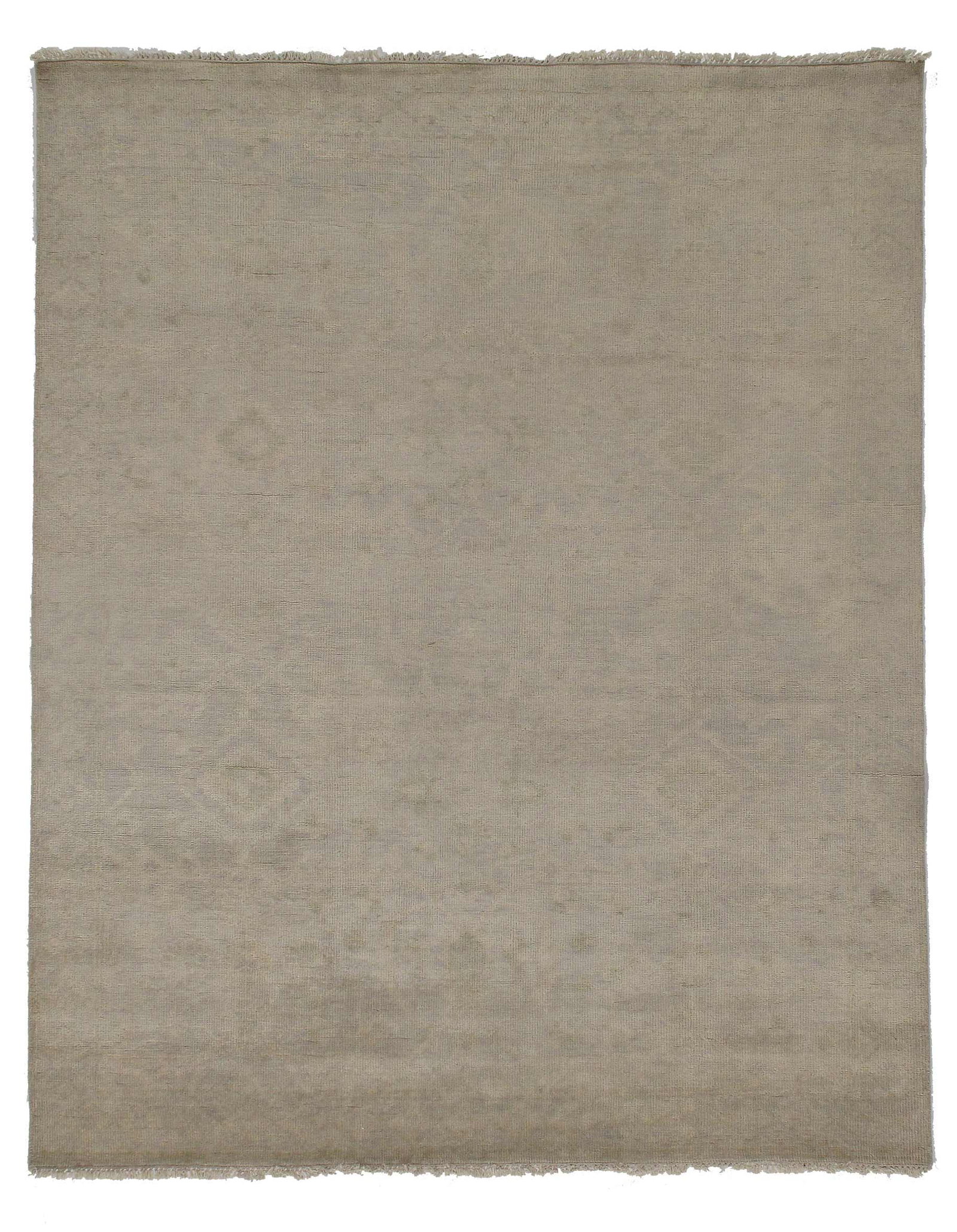 One-of-a-Kind Oushak Hand-Knotted Wool Gray Area Rug - 7'9" X 9'9": One-of-a-Kind Oushak Hand-Knotted Wool Gray Area Rug - 7'9" X 9'9" - New, Modern, Hand-Knotted, Lamb's Wool, 300 -D09007- 862.This item is part of our fine auction collection which includes many fine 