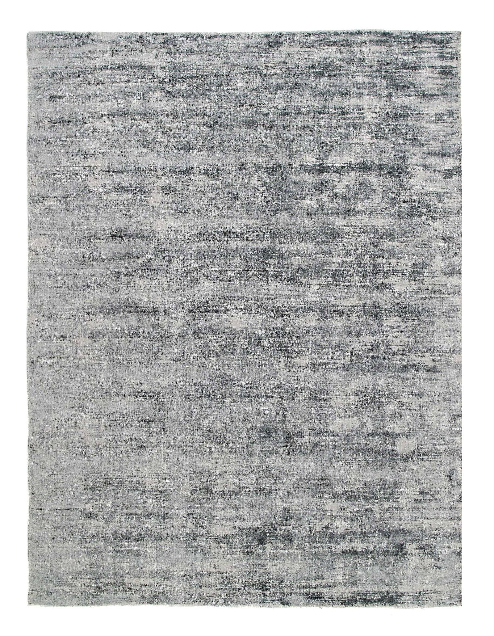 Hand-Knotted Wool/Silk Gray Area Rug - 8'10" x 12': Hand-Knotted Wool/Silk Gray Area Rug - 8'10" x 12' - New, Modern, Hand-Knotted, Wool & Silk, 300 -D09435- 862.This item is part of our fine auction collection which includes many fine home accessories