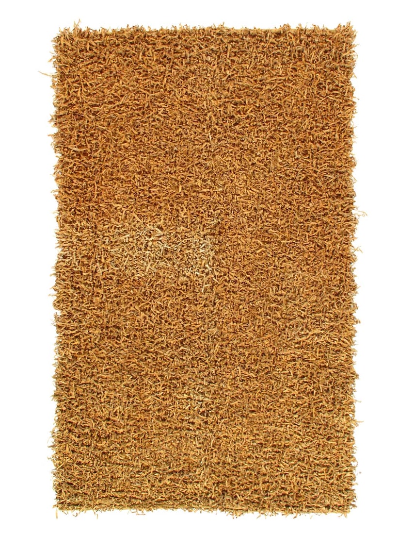 Leather Modern Rug 5'5"x 8'7": Leather Modern Rug 5'5"x 8'7" - new, Modern, Hand-Knotted, Leather, 300 -29300- 862.This item is part of our fine auction collection which includes many fine home accessories including antique rugs,