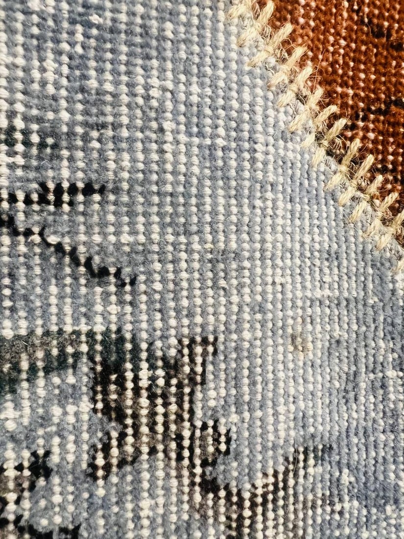 Gray Turkish Patchwork Rug 8' x 10' - 15