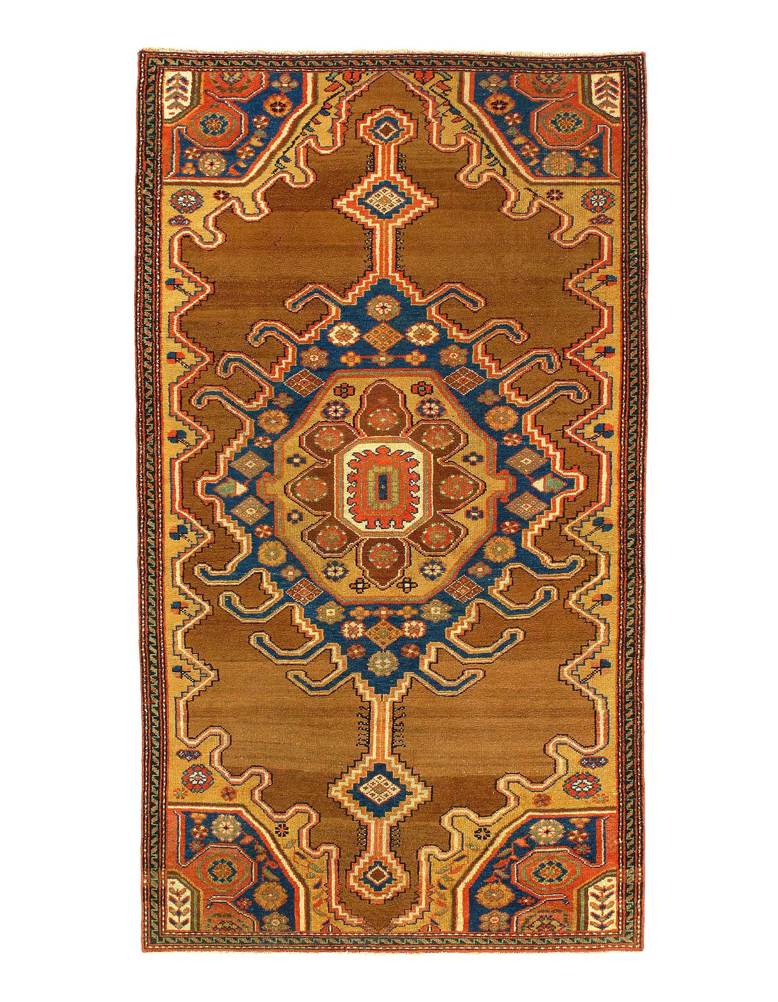 Fine Hand Knotted Vintage Malayer rug 3' X 5'11'': Fine Hand Knotted Vintage Malayer rug 3' X 5'11'' - 1920, Malayer, Hand-Knotted, Lamb's Wool, 300 -D11744- 862.This item is part of our fine auction collection which includes many fine home accessorie