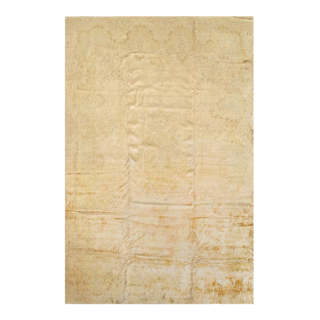 1930s Vintage Persian Kerman Hand-Knotted Rug - 11?6? ? 17?11?: 1930s Vintage Persian Kerman Hand-Knotted Rug - 11?6? ? 17?11? - Circa 1930s, kerman, Hand-Knotted, Lamb's Wool, 300 -D04299- 862.This item is part of our fine auction collection which includes many f