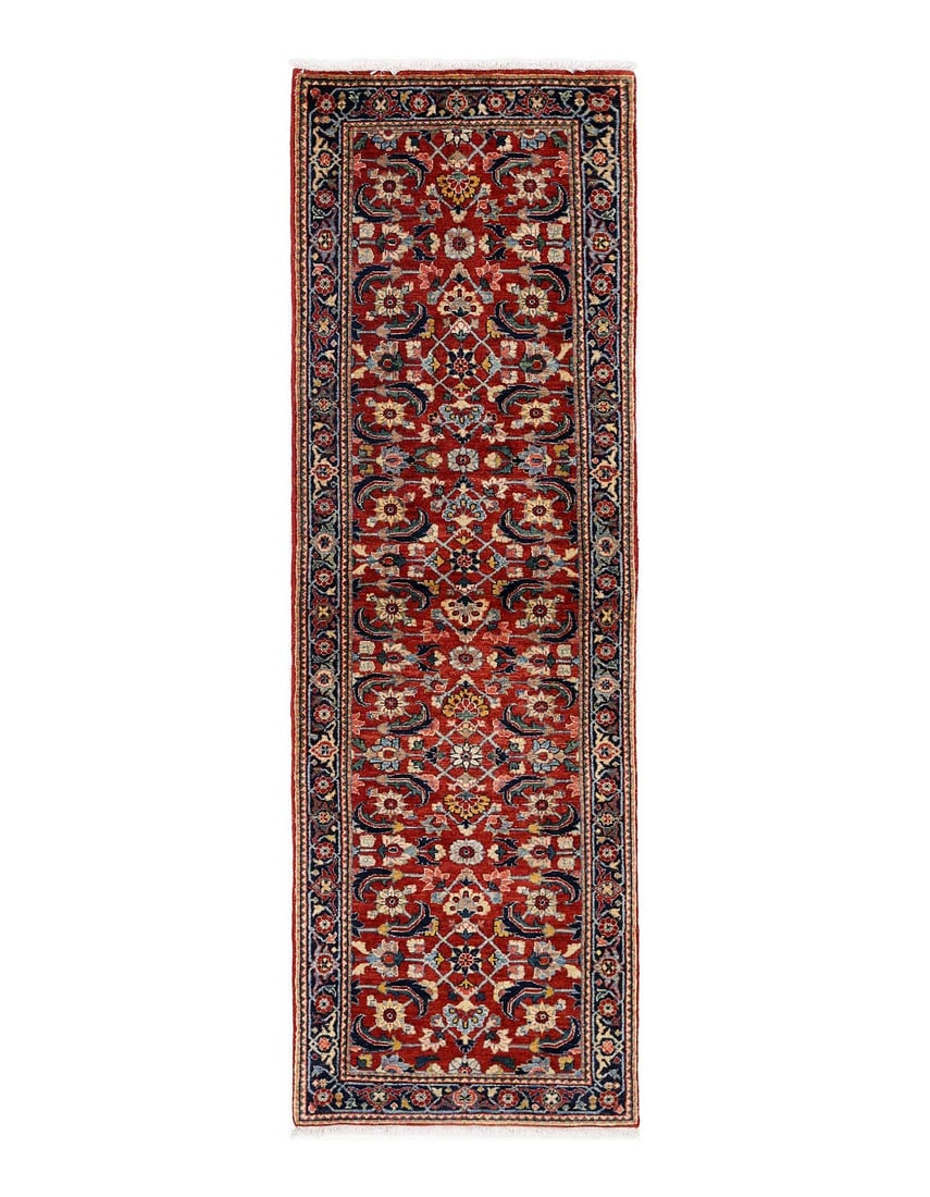 Fine Hand knotted Persian Bidjar runner 2'X 6'8": Fine Hand knotted Persian Bidjar runner 2'X 6'8" - NEW, Bidjar, Hand-Knotted, Lamb's Wool, 300 -D13537- 862.This item is part of our fine auction collection which includes many fine home accessories i