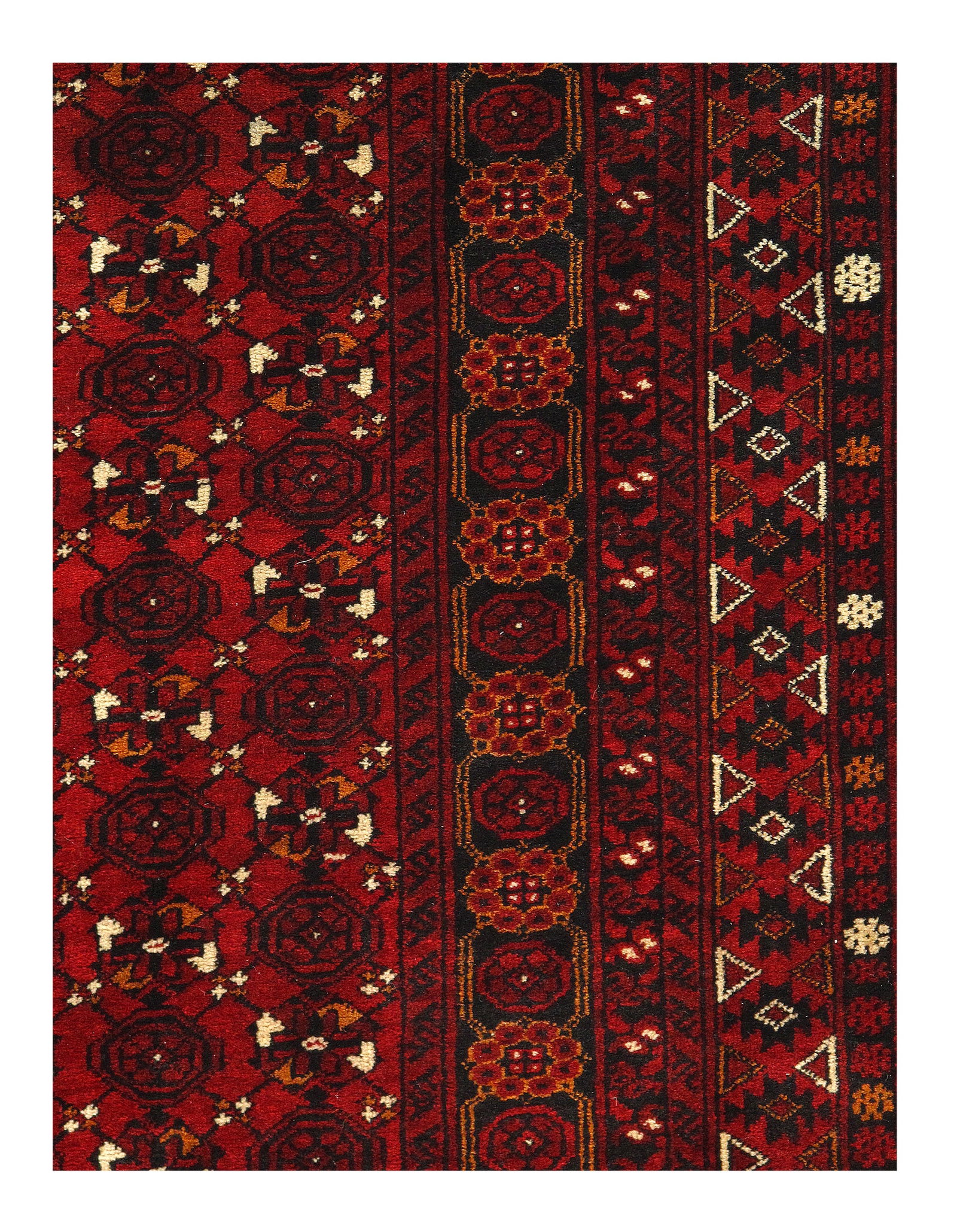Rust Afghani Bashire 4'3"x6'5" - 2