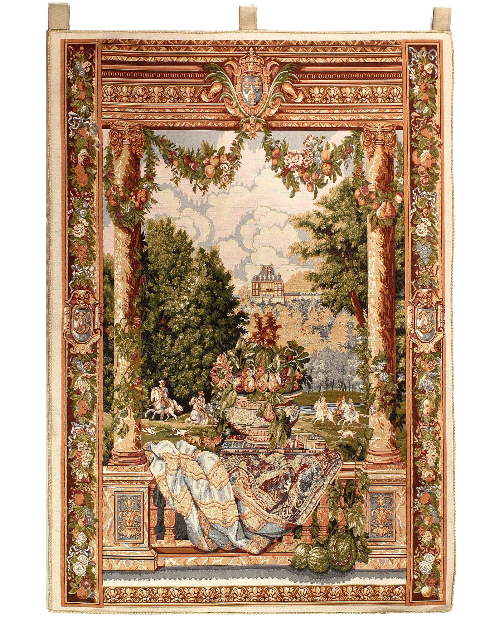 Flemish Wall Tapestry 2'4'' X 3'5'' (1 of 4)
