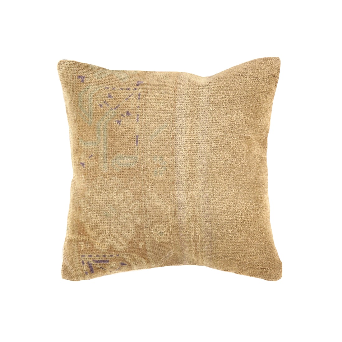 Vintage Turkish Pasargad Hand Knotted Rug Pillow: Vintage Turkish Pasargad Hand Knotted Rug Pillow - Vintage, Turkish, Hand-made, Lamb's Wool, 300 -TP 53- 862.This item is part of our fine auction collection which includes many fine home accessories 