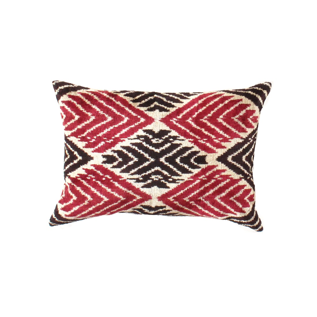 TI 177 Turkish Multi color Silk Ikat pillow: TI 177 Turkish Multi color Silk Ikat pillow - New, Ikat, Handmade, Velvet Silk, 300 -TI 177- 862.This item is part of our fine auction collection which includes many fine home accessories including an
