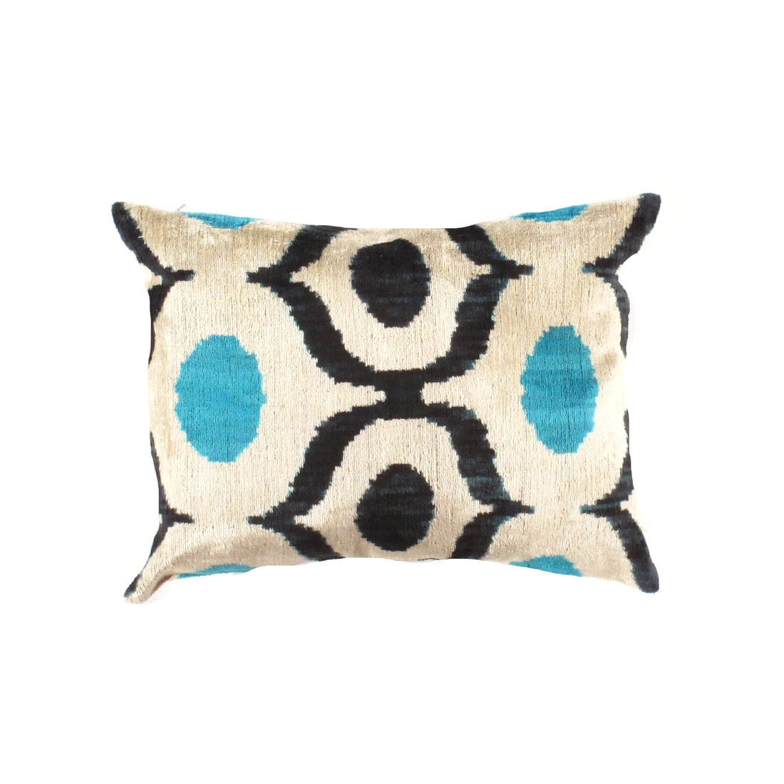 TI 127 Decorative Throw Velvet Ikat Pillow: TI 127 Decorative Throw Velvet Ikat Pillow - New, Ikat, Hand-made, Velvet Silk, 300 -TI 127- 862.This item is part of our fine auction collection which includes many fine home accessories including an
