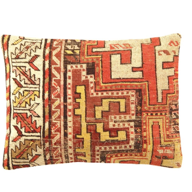Decorative Turkish Kilim Pillow 16'' X 21'': Decorative Turkish Kilim Pillow 16'' X 21'' - N/A, Turkish, Hand-Woven, Lamb's Wool, 300 -K 260 A- 862.This item is part of our fine auction collection which includes many fine home accessories includ