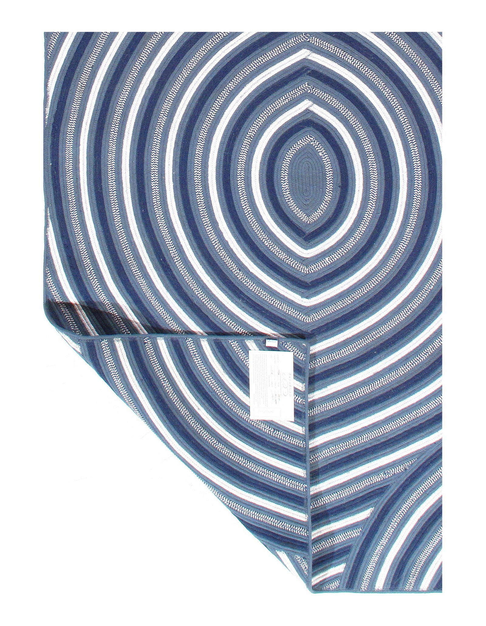 Modern Hand-made Reversible Indo Rug 5'X 8' - 3