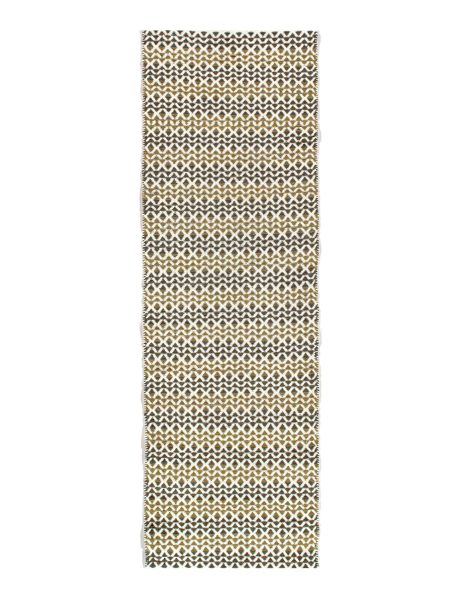 Modern Hand-made Reversible Indo Runner 2'X 6': Modern Hand-made Reversible Indo Runner 2'X 6' - NEW, Modern, Hand-Woven, Lamb's Wool, 300 -D10331,D10332- 862.This item is part of our fine auction collection which includes many fine home accessorie