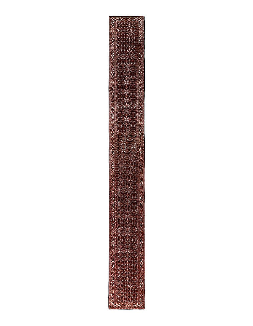 Tabriz Mahi Design Silk & Wool 2'7"x 20': Tabriz Mahi Design Silk & Wool 2'7"x 20' - NEW, Tabriz, Hand-Knotted, Wool & Silk, 300 -D15161- 862.This item is part of our fine auction collection which includes many fine home accessories including