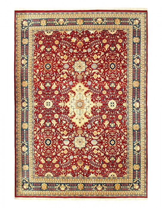 Fine Hand knotted Persian Tabriz Design 10' X 13'9'': Fine Hand knotted Persian Tabriz Design 10' X 13'9'' - New, Tabriz, Hand-Knotted, Lamb's Wool, 300 -D14323- 862.This item is part of our fine auction collection which includes many fine home accessori