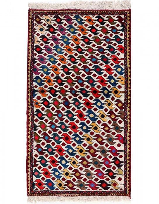 Fine hand Knotted Persian Shiraz rug 2'7'' X 4'11'': Fine hand Knotted Persian Shiraz rug 2'7'' X 4'11'' - New, Shiraz, Hand-Knotted, Lamb's Wool, 300 -D13876- 862.This item is part of our fine auction collection which includes many fine home accessorie