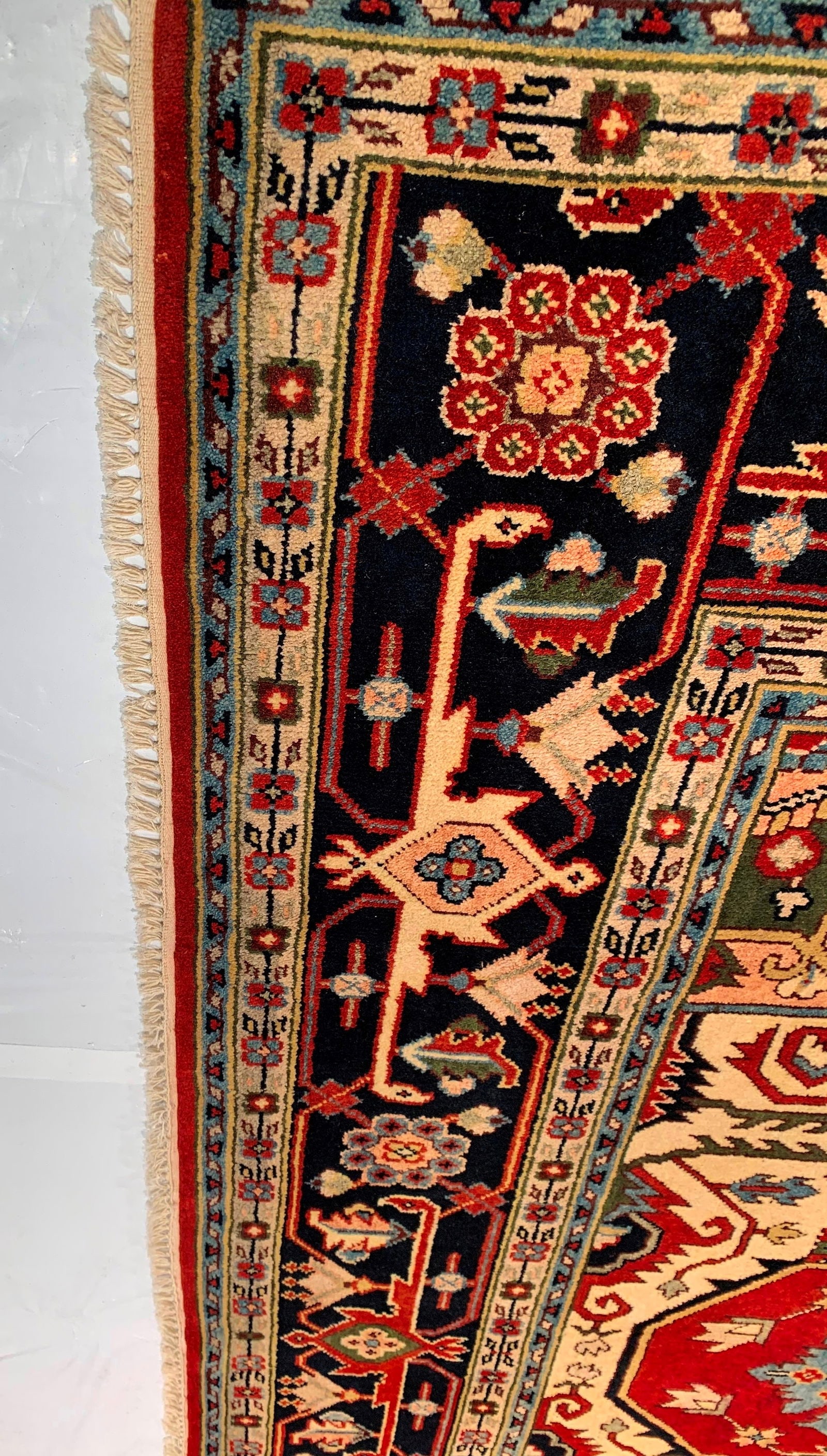 Rust Hand Knotted Serapi 9'8'' X 13'11'' - 6