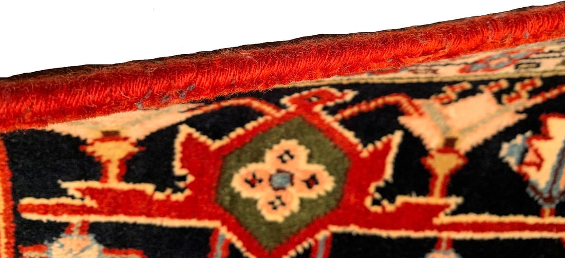 Rust Hand Knotted Serapi 9'8'' X 13'11'' - 7