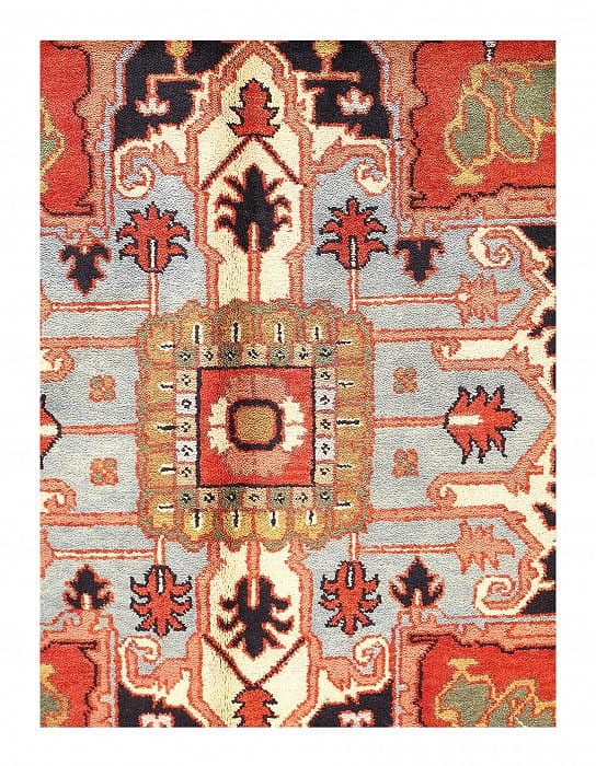 Rust Persian serapi design 9' X 12' - 3