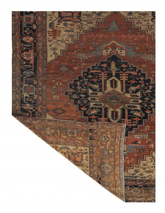 Rust Persain Antique Serapi 11' 3'' X 16' 6'' - 3