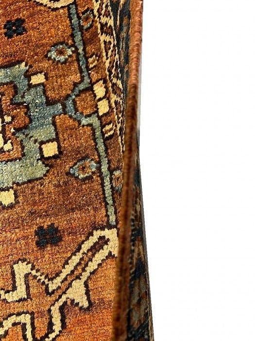Rust Persian Antique Serapi 10' X 13' - 9
