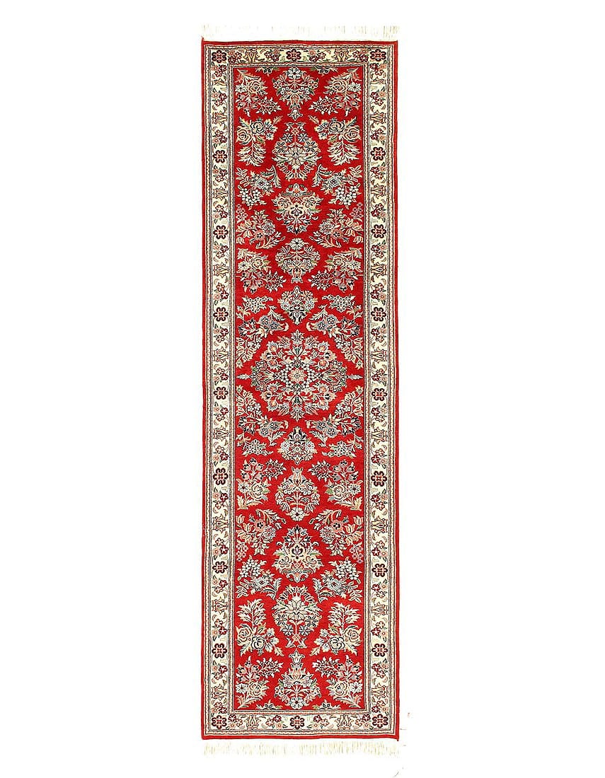 Fine Hand Knotted Savonnerie design runner 2'8'' X 10'1'': Fine Hand Knotted Savonnerie design runner 2'8'' X 10'1'' - New, Savonnerie, Hand-Knotted, Lamb's Wool, 300 -D10804- 862.This item is part of our fine auction collection which includes many fine home 