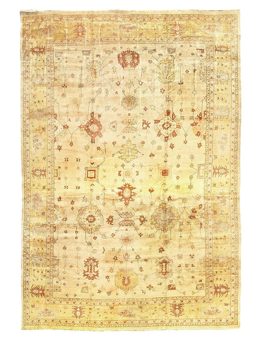 Over size Oushak Design Hand-knotted Rug 15' X 22' (1 of 9)