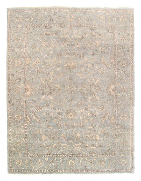 Fine Hand knotted Oushak rug 9'1"X 12'1" (1 of 3)