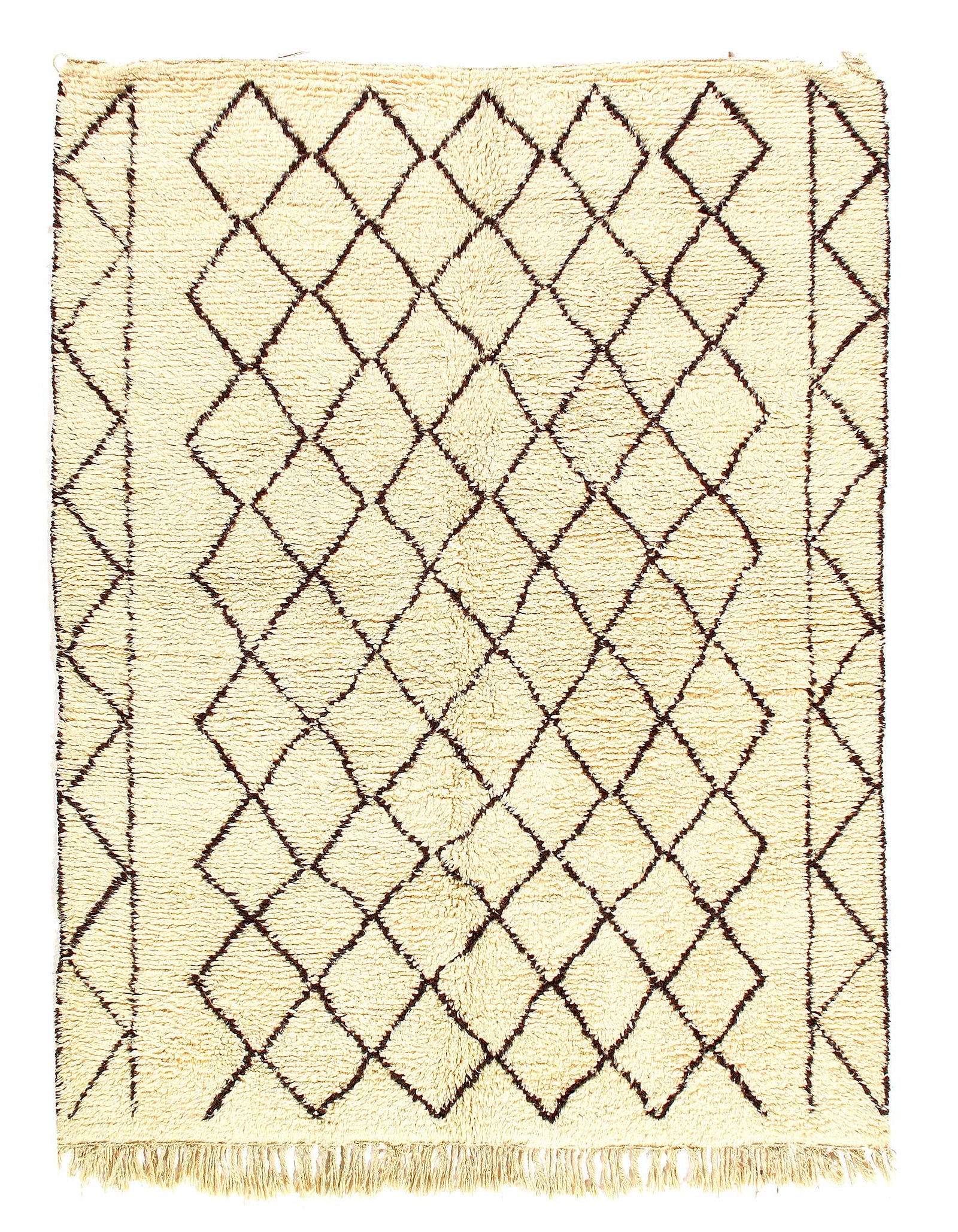 Fine Hand Knotted Vintage moroccon 5'11'' X 7'11'': Fine Hand Knotted Vintage moroccon 5'11'' X 7'11'' - Circa 1970, Moroccan, Hand-Knotted, Lamb's Wool, 300 -D11839- 862.This item is part of our fine auction collection which includes many fine home