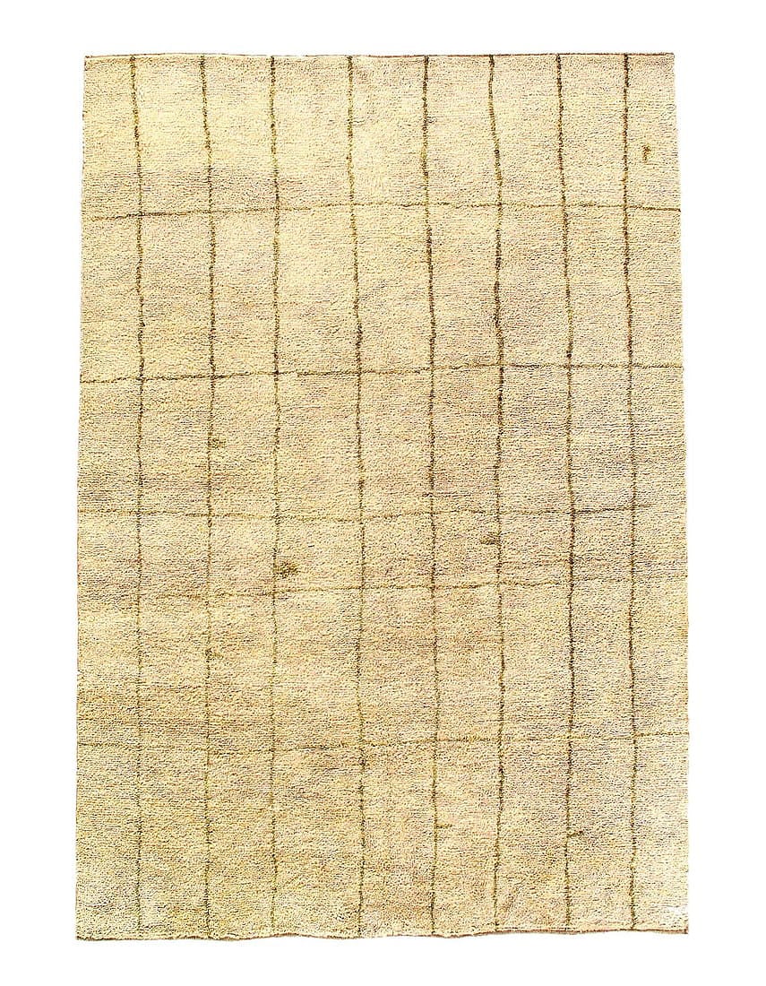 Fine Hand Knotted Moroccon design 6' X 8'11'': Fine Hand Knotted Moroccon design 6' X 8'11'' - nEW, Moroccan, Hand-Knotted, Lamb's Wool, 300 -D06680- 862.This item is part of our fine auction collection which includes many fine home accessories in