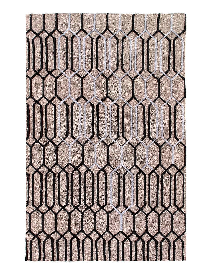 Gray Modern Tufted 5' X 8': Gray Modern Tufted 5' X 8' - New, Modern, Hand-Tufted, Lamb's Wool, 300 -D09869- 862.This item is part of our fine auction collection which includes many fine home accessories including antique rugs, 