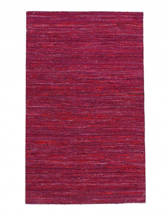 Contemporary Flat Weave Sari Silk 4' X 6': Contemporary Flat Weave Sari Silk 4' X 6' - NEW, Modern, Hand-Tufted, sari Silk, 300 -D10683- 862.This item is part of our fine auction collection which includes many fine home accessories including