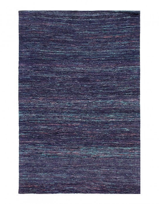 Contemporary Flat Weave Sari Silk 6' X 9': Contemporary Flat Weave Sari Silk 6' X 9' - New, Modern, Hand-Tufted, sari Silk, 300 -D10720- 862.This item is part of our fine auction collection which includes many fine home accessories including a