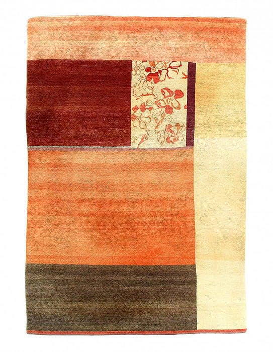 Fine Hand knotted Modern rug 5'11'' X 8'9'': Fine Hand knotted Modern rug 5'11'' X 8'9'' - New, Modern, Hand-Knotted, Lamb's Wool, 300 -D14903- 862.This item is part of our fine auction collection which includes many fine home accessories includ