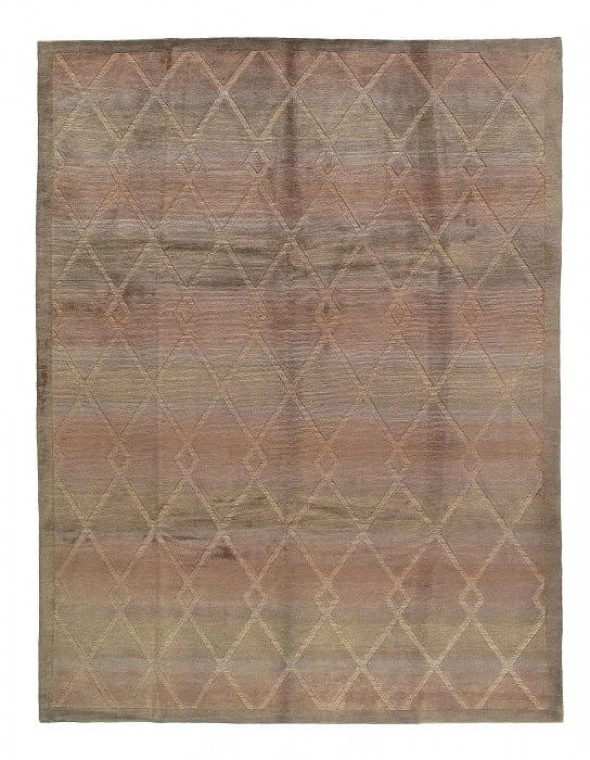 Gray Modern Tibetan 9' x 12': Gray Modern Tibetan 9' x 12' - New, Modern, Hand-Knotted, Lamb's Wool, 300 -23795- 862.This item is part of our fine auction collection which includes many fine home accessories including antique rugs