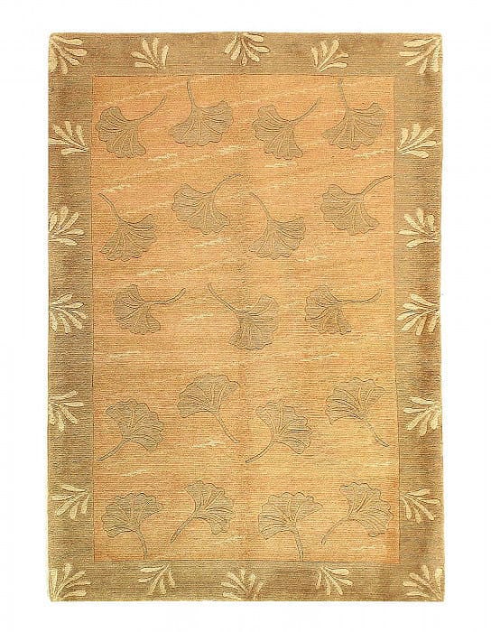 Fine Hand Knotted Modern Rug 4' X 6': Fine Hand Knotted Modern Rug 4' X 6' - New, Modern, Hand-Knotted, Lamb's Wool, 300 -24590- 862.This item is part of our fine auction collection which includes many fine home accessories including anti