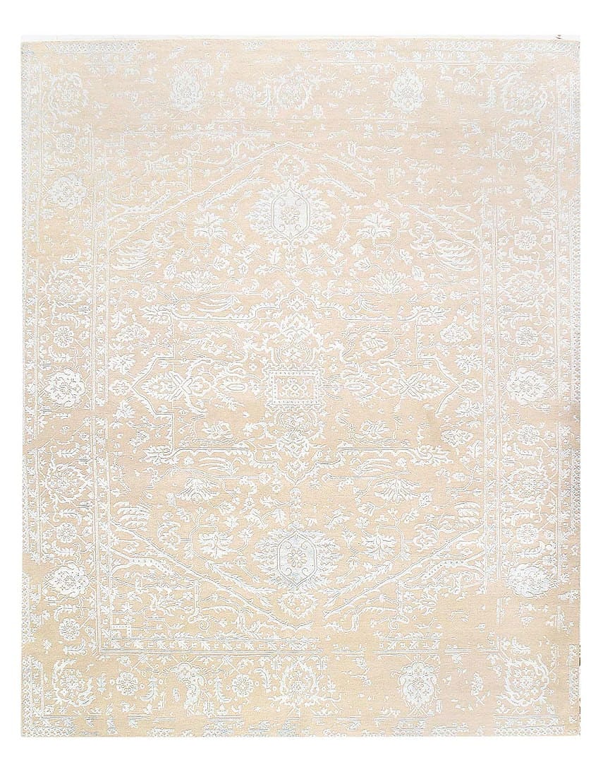 Fine Hand knotted Modern rug 7'11'' X 10'1'': Fine Hand knotted Modern rug 7'11'' X 10'1'' - New, Modern, Hand-Knotted, Wool & Silk, 300 -D12494- 862.This item is part of our fine auction collection which includes many fine home accessories inclu